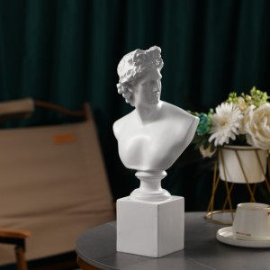 2023 European home decoration David Apollo male god Diana goddess resin crafts figure statue ornaments