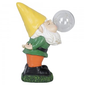 Gnomes Garden Decorations Funny Statues Outdoor Funny Knomes With Solar Light For Yard Lawn Ornaments