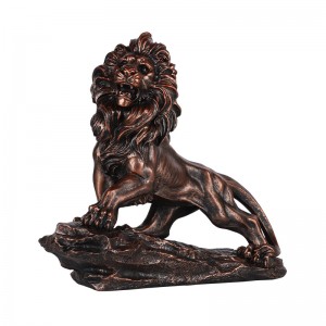 2023 New Chinese style waking lion ornament office liquor cabinet Chinese style creative home decorations desktop furnishings