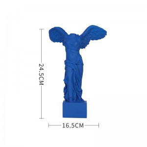 2023 Cross-border special resin crafts European creative home decoration headless angel statue ornaments manufacturers wholesale