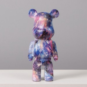 2023 Custom Handmade Home Decoration Resin Crafts Violent Bear Ornament Creative Cute Money Bank Storage Decorative Gifts