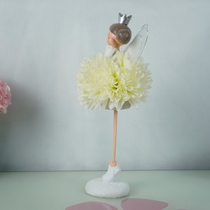 2023 Wholesale Home Decor Cute Puffy Dress Fairy Holiday Gifts Creative Desktop Ornament
