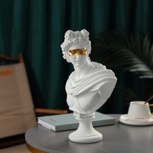 2023 European home decoration David Apollo male god Diana goddess resin crafts figure statue ornaments