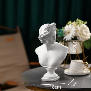 2023 European home decoration David Apollo male god Diana goddess resin crafts figure statue ornaments