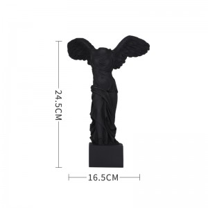 2023 Cross-border special resin crafts European creative home decoration headless angel statue ornaments manufacturers wholesale