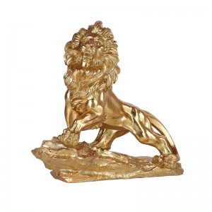 2023 New Chinese style waking lion ornament office liquor cabinet Chinese style creative home decorations desktop furnishings