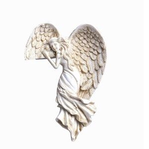 Crossing Redemption Awakening Girl Angel Wings Hanging Decoration Door Frame Decorative Resin Hanging Decorative Ornament