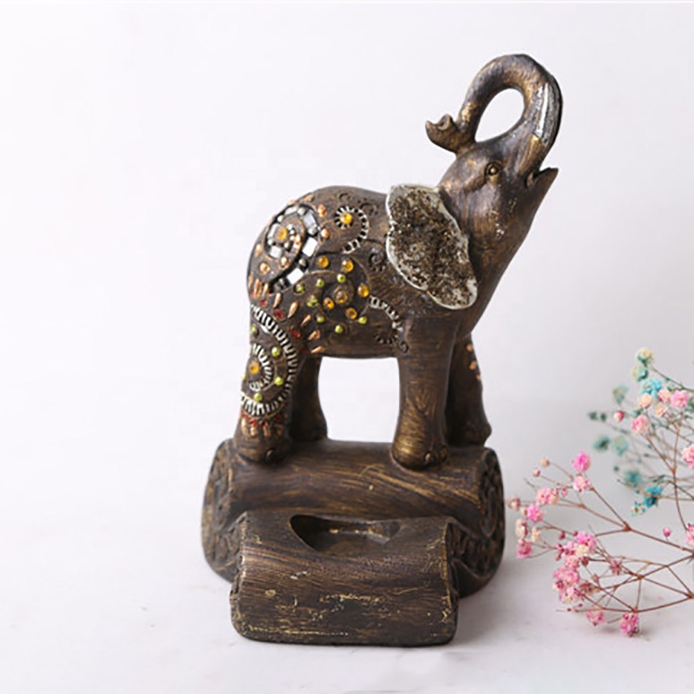 Factory Direct Price  Elephant Design Creative Home Table Decor