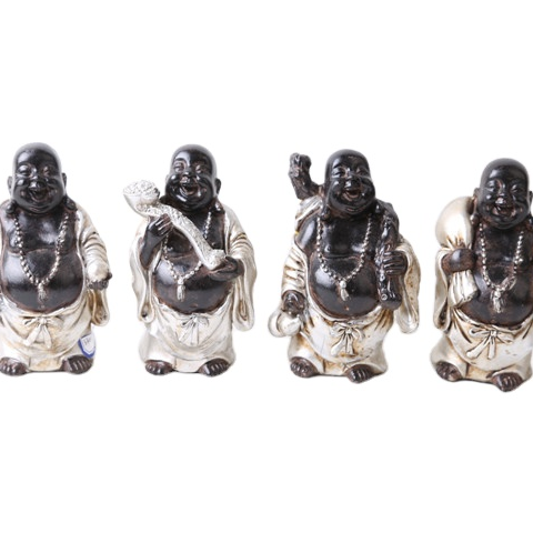 2020 hotsell tabletop small cute peaceful Baby Buddhist Standing Resin Thai buddha Statue