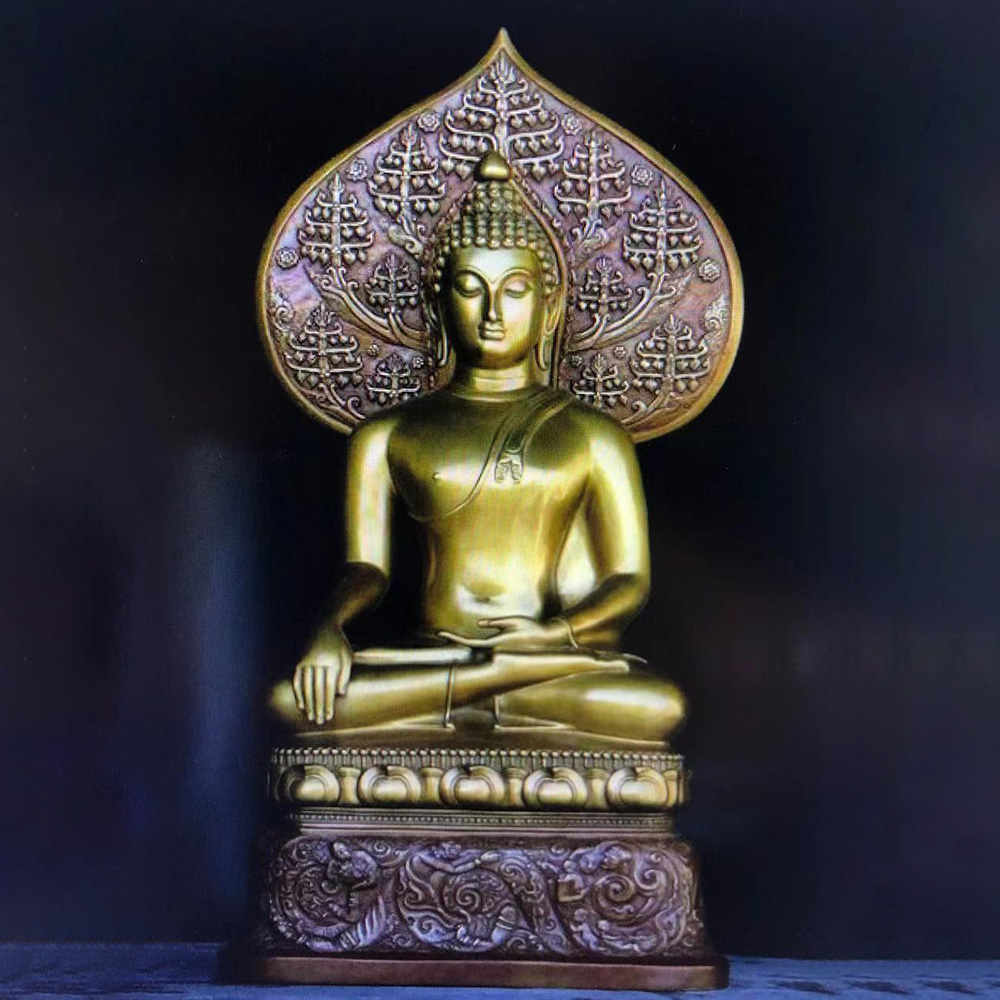 Fengshui tabletop mini resin meditation buddha statue for home