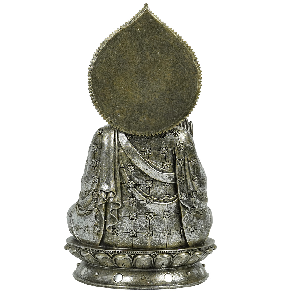 New arrive Feng Shui decorative table Sitting meditating resin buddha statue