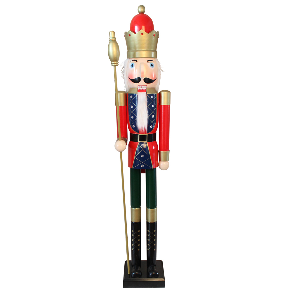 1.8M news custom designs polyresin nutcracker soldier modern home decor