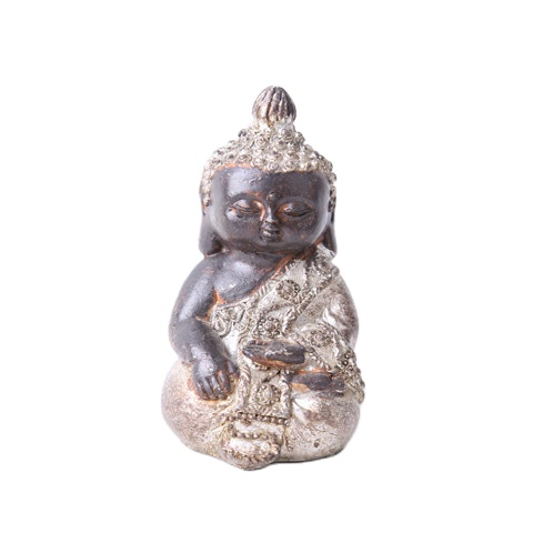 2020 hotsell small size tabletop cute sitting laughing-Buddhist Resin buddha Statue