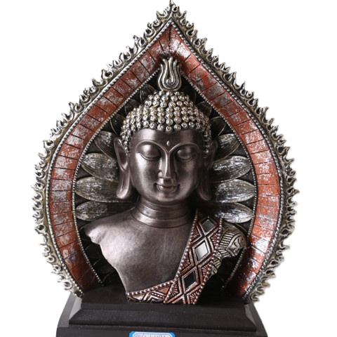 2020 New tabletop inner heart peaceful Meditating Buddha Resin Thai buddha Statue Product with Foundation