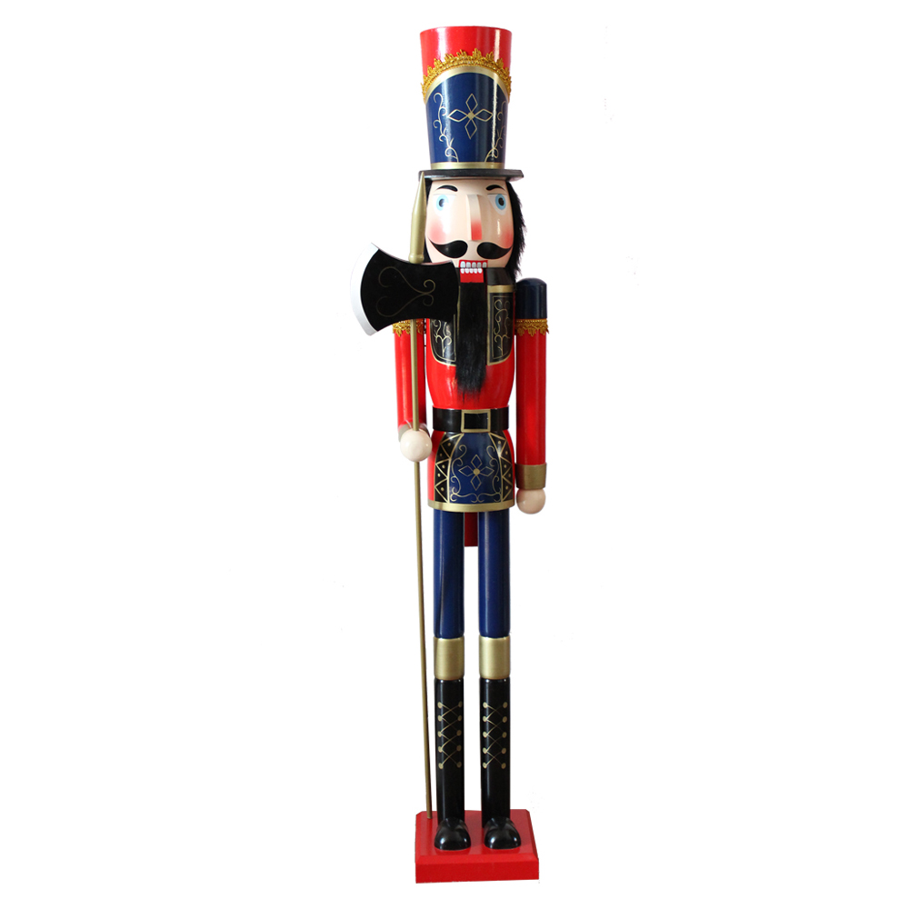 Wholesale large king soldier Christmas soldier statue
