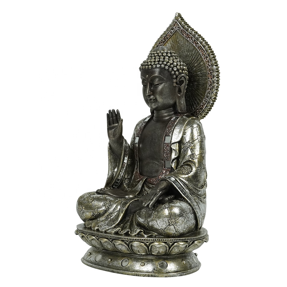 Amazon Hot Sell Home and office indoor Meditating Resin Thai buddha Statue for tabletop Decor Featured Image