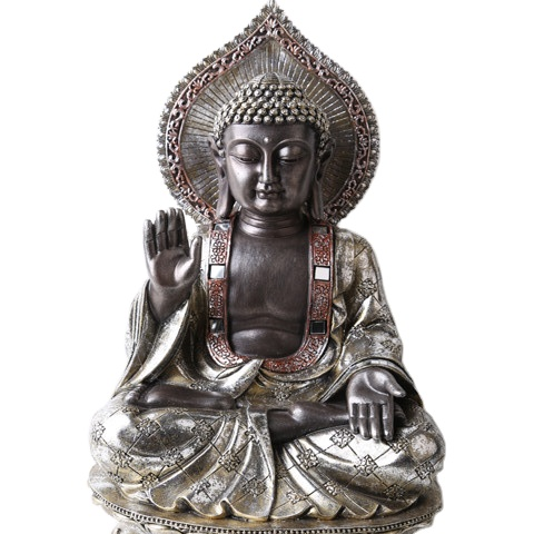 New arrive Feng Shui decorative table big Sitting meditating resin buddha statue