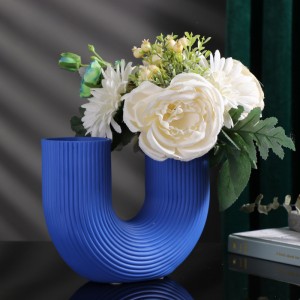 2023 Simple U-shaped vase Creative Scandinavian ins style modern style home decorative ornament home decorations