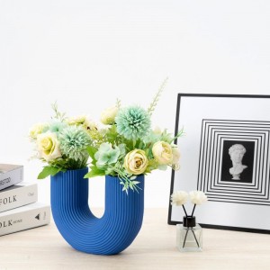 2023 Simple U-shaped vase Creative Scandinavian ins style modern style home decorative ornament home decorations