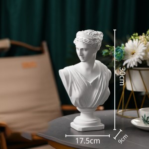 2023 European home decoration David Apollo male god Diana goddess resin crafts figure statue ornaments