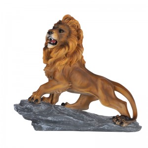 2023 New Chinese style waking lion ornament office liquor cabinet Chinese style creative home decorations desktop furnishings