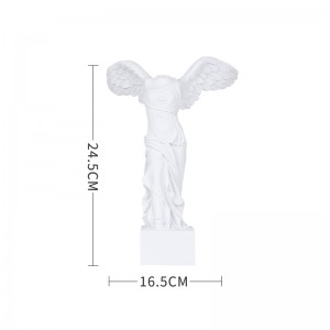 2023 Cross-border special resin crafts European creative home decoration headless angel statue ornaments manufacturers wholesale